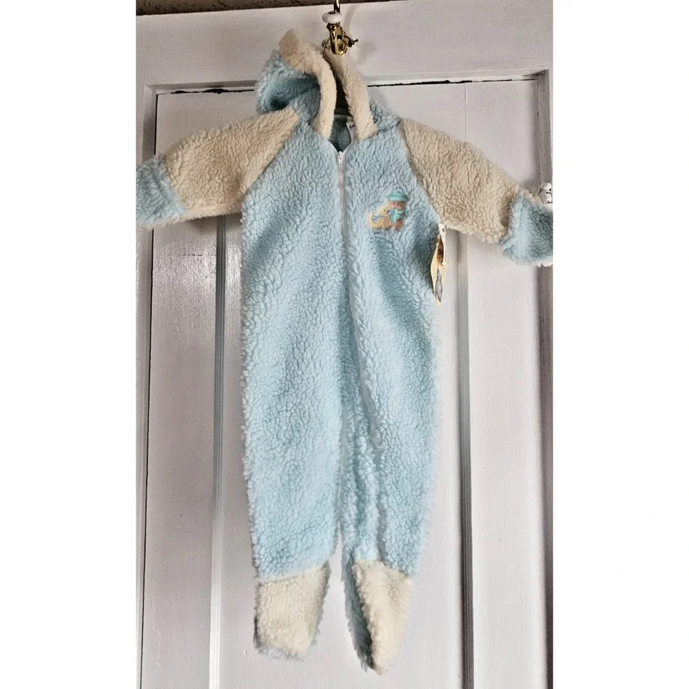 NWT Cuddletime hooded Pram‎ Suit outdoor garment Unisex 3-12 Months